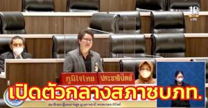“แนน บุณย์ธิดา” เปิดตัวกลางสภา ซบ ภท.ลุกขึ้นอภิปรายโซนพรรคใหม่ หลังไปร่วมวันเกิด “เนวิน”