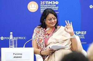 Purnima Anand ประธานของกลุ่ม BRICS