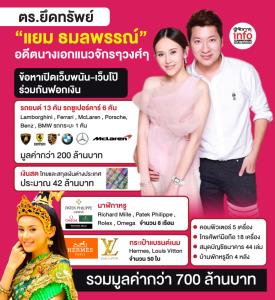 ยึดทรัพย์ “แยม ธมลพรรณ์" อดีตนางเอกละครแนวจักร ๆ วงศ์ ๆ