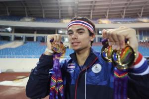 "จอชชัว" นักวิ่งลูกครึ่งไทย-ออสเตรเลีย วิ่ง 800 เมตร ทำลายสถิติประเทศไทย