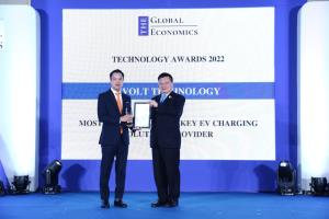 Evolt Technology คว้ารางวัลใหญ่จาก The Global Economic Awards 2022 ตอกย้ำความเป็นผู้นำผู้ให้บริการสถานีชาร์จแบบครบวงจร