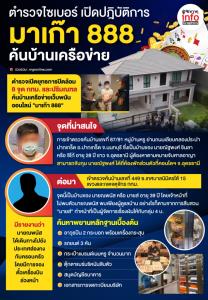 เปิดปฏบัติการ! ทลายรังเครือข่าย "มาเก๊า 888"