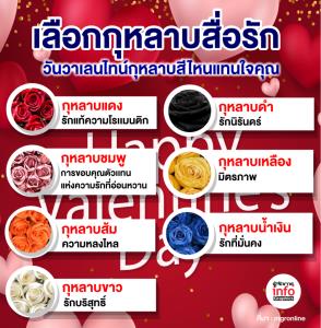 เลือกกุหลาบสื่อรัก