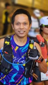 นายมูฮัมหมัดอาลี บินลาเต๊ะ นักวิ่งจาก อ.เบตง (เครดิตภาพ: YalaToDay ยะลาทูเดย์)