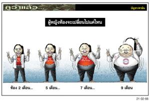 ผู้หญิงท้องจะเปลี่ยนไปแค่ไหน