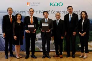 BGRIM-คาโอหนุนพลังงานสะอาด ร่วมเซ็นสัญญาซื้อขายใบรับรอง REC