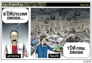 ถดถอยของจริง