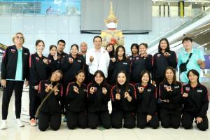 ทัพโปโลน้ำหญิงทีมชาติไทย ลัดฟ้าลุยชิงแชมป์เอเชียที่สิงคโปร์ หวังมีเหรียญติดมือ