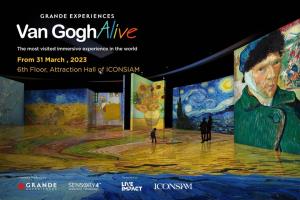 สิ้นสุดการรอคอย!!! เตรียมพบกับ “Van Gogh Alive Bangkok” นิทรรศการศิลปะดิจิทัลระดับเวิลด์คลาสที่มีผู้เข้าชมมากที่สุดในโลก