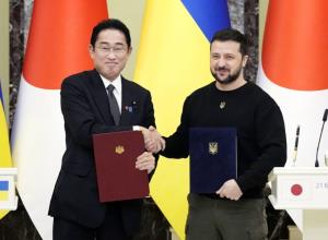 ญี่ปุ่น-ยูเครนแถลงการณ์ร่วม&amp;#8203; ให้รัสเซียถอนทัพออกจากยูเครนโดยทันที