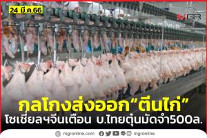 ฉาวโฉ่ทั่วจีน แฉกลโกงส่งออก “ตีนไก่” ตุ๋นเงินมัดจำก่อนอ้างสัญญาปลอม เสียหายแล้วกว่า 500 ล.