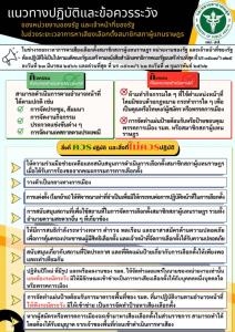 สธ.สั่งห้ามทำป้ายต้อนรับ-ขอบคุณ "รมต.-พรรคการเมือง"