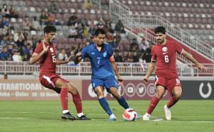 ทีมชาติไทย U23 เฉือน กาตาร์ 1-0 รอลุ้นจัดอันดับ