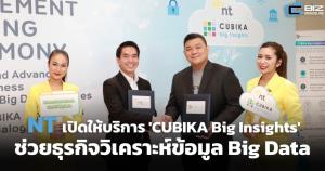 NT เปิดให้บริการ 'CUBIKA Big Insights' ช่วยธุรกิจวิเคราะห์ข้อมูล