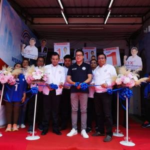 พปชร.เปิดศูนย์ประสานงานผู้สมัครรับเลือกตั้ง ส.ส.เขตลาดกระบัง “บุญส่ง เต๋งจงดี”