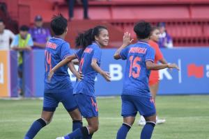 ชบาแก้ว อัด สิงคโปร์ 4-0 ประเดิมสนามซีเกมส์