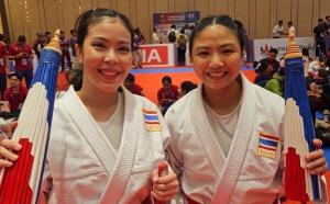 คู่สาวยูยิตสู โค่นเจ้าภาพ ประเดิมทองแรกให้ทัพไทย ในซีเกมส์