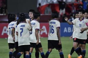 ชบาแก้ว อัด กัมพูชา 3-0 ลิ่วรอบรองฯซีเกมส์ เจอเมียนมา