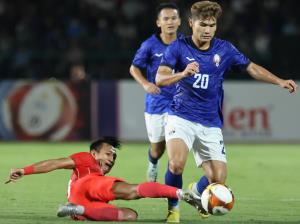 "กัมพูชา" พ่าย "อินโดนีเซีย" 1-2 กระเด็นตกรอบแรกบอลชายซีเกมส์ ครั้งที่ 32