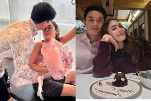 “ชมพู่ -น็อต” ยังสวีตแม้ลูกสาม ออกเดตฉลองครบรอบแต่งงาน 8 ปี สุดหวาน
