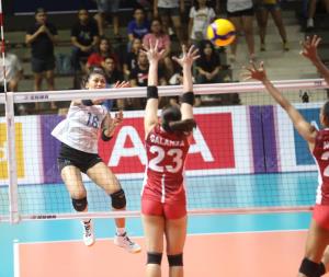 สาวไทยชนะฟิลิปปินส์เข้าชิงวอลเลย์บอลซีเกมส์