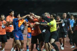 บอลไทยแจ้งบทลงโทษเหตุความวุ่นวายนัดชิงซีเกมส์