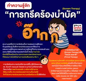 ทำความรู้จัก “การกรีดร้องบำบัด” (Scream Therapy)