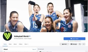 ไม่รักยังไงไหว!! เพจ FB วอลเลย์บอล เวิลด์ ตั้งภาพปก 5 สาวนักตบไทย