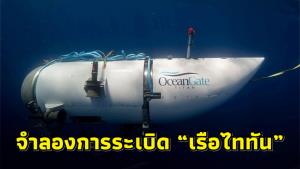 คลิปจำลองเหตุระเบิดแบบ “Implosion” ที่คาดว่าเกิดกับเรือ “ไททัน” คาด 5 คนบนเรือเสียชีวิตแบบไม่รู้ตัว