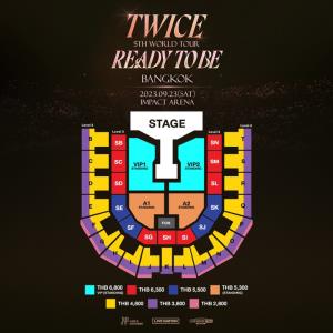 เพิ่มรอบใหม่เอาใจวั้น! “TWICE 5TH WORLD TOUR ‘READY TO BE’ BANGKOK” 24 ก.ย. นี้ อิมแพ็คอารีน่า