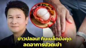 อ.เจษฎ์ยัน ‘กินเมล็ดมังคุด’ ลดอาการปวดเข่าเป็นข่าวปลอม แถมไม่มีงานวิจัยรับรอง