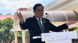 “บิ๊กตู่” ลั่นอยู่รักษาการจนทุกอย่างเรียบร้อย อยากได้ รบ.ที่ดี ไม่อยากให้ตั้งช้า ปัดเสนอตัวชิงนายกฯ