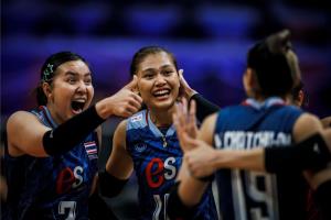 ลูกยางสาวไทยทำเต็มที่เเต่สู้ไม่ไหวเเพ้ตุรกี 0-3 เซต ปราชัย 2 เกมรวด
