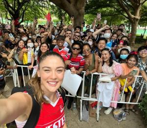 "เซห์รา กูเนส" นางฟ้าลูกยางตุรกี โพสต์ไอจีภาษาไทย หลังปิดฉากเนชั่นส์ ลีก รอบแรก