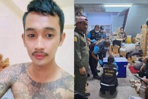 รวบแล้ว “ไอ้แจ๊บ” พ่อเลี้ยงโหด ฆ่าลูกโบกปูนยัดถังอำพราง
