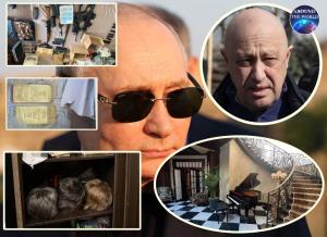 ลูคาเชนโกรับแล้ว “ปรีโกจิน” อยู่ใน “เซนต์ปีเตอร์สเบิร์ก” อ้างมีอิสรเสรีภาพ สื่อรัสเซียปล่อยภาพ FSB บุกคฤหาสน์หรูพื้นหินอ่อน-สระว่ายน้ำ ตะลึง “วิกผม-ทองแท่ง-ปืนไรเฟิล”