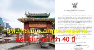 มท. ประเมินผลกฎหมายสุสาน/ฌาปนสถาน ฉบับปี 28 หลังใช้มากว่า 40 ปี ทั้งในภูมิภาคและท้องถิ่น