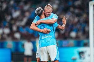 "ฮาแลนด์" กด 2 ประตู "แมนฯ ซิตี" อัดแชมป์ เจ ลีก 5-3 ประเดิมพรีซีซัน