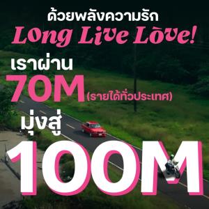 ‘Long Live Love! ลอง ลีฟ เลิฟว์’ หนังไทยสุดแข็งแกร่ง ผ่านรายได้ 70 ล้าน มุ่งสู่ 100 ล้านในที่สุด นักแสดงสุดปลื้ม!
