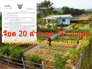 มท. เจียดกว่า 20 ล้าน ลง 131 อำเภอ หนุนโครงการพัฒนาฯ ศก.พอเพียง ปี 66 ขยายผลเกษตรเพื่ออาหารกลางวัน