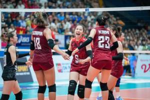 ลูกยางสาวไทยไร้เทียมทานศึกซีวีลีกอัดเวียดนาม 3 เซตรวดคว้าเเชมป์สนาม 2
