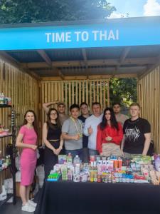 จินดาสมุนไพรปลื้ม ผลิตภัณฑ์จากใบหมี่ พืชสมุนไพรไทยได้รับเลือกแสดงสินค้าไทยในงาน เทศกาลไทย ณ กรุงมอสโก 2023 สหพันธรัฐรัสเซีย