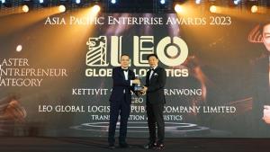 LEO คว้า 2 รางวัลระดับภูมิภาค Asia Pacific Enterprise Awards 2023