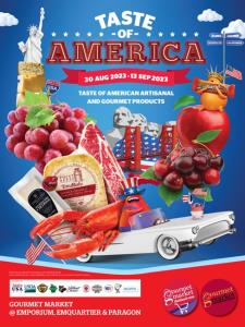 กูร์เมต์ มาร์เก็ต ชวนลิ้มรสความอร่อยสไตล์อเมริกัน จัดงาน “Taste of America”  ชวนชิม ชวนช้อป วัตถุดิบชั้นเลิศส่งตรงจากอเมริกา