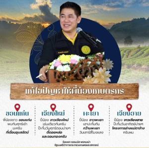"ธรรมนัส" เตรียมตะลอนเดินหน้าลุยแก้ปัญหาพี่น้องเกษตรกรอีสาน-เหนือ สุดสัปดาห์นี้ 3 วัน