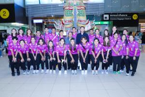วอลเลย์บอลหญิงไทย ลัดฟ้าลุยโปแลนด์ เตรียมแข่งโอลิมปิก 2024 รอบคัดเลือก