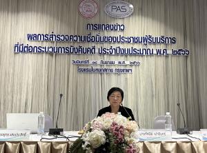 “กรมบังคับคดี” ปลื้ม !โพลชี้ปชช.เชื่อมั่นกระบวนการบังคับคดีพิ่มสูงขึ้นกว่าปี65