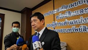 ป.ป.ช.แจงครม.ต้องยื่นทรัพย์สินใน 4 พ.ย. ชี้ "บิ๊กป้อม" ยังไม่ยื่นพ้นรองนายกฯ ส.ส.ยื่นแล้ว 324 ราย