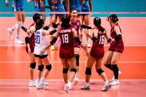 ลูกยางสาวไทยฟอร์มยังเยี่ยมเอาชนะสโลวีเนีย 3 เซตรวด เก็บชัยโอลิมปิก 2 เกมติด