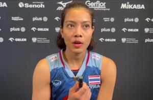 "อัจฉราพร" พอใจผลงานเกมอัดเกาหลี-หวังปิดจ๊อบอัดโคลอมเบียส่งท้าย